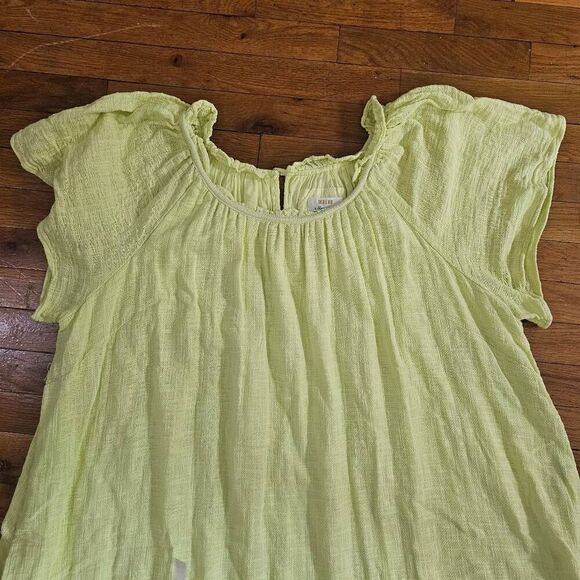 Anthropologie Maeve Selah High Low Maxi Dress Yellow Size 3XL - Picture 7 of 13